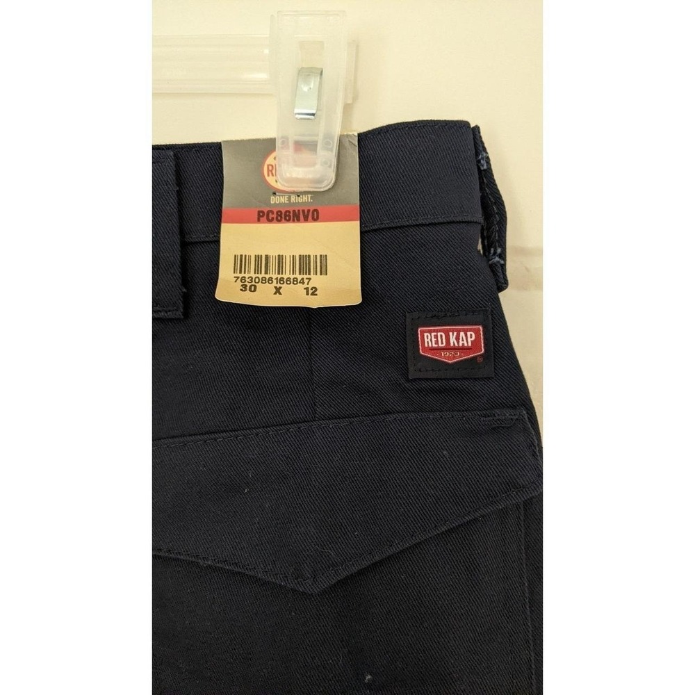 Mens Red Kap Cargo Navy Blue Shorts NWT - Picture 5 of 6